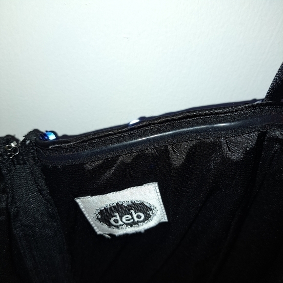 3 FOR 12 SALE DEB Blue Sequin Sparkle Glitter Dress. See photos for measurement. - Picture 9 of 13